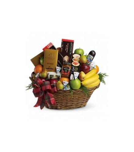 The Ultimate Christmas Basket - Beaudry Flowers