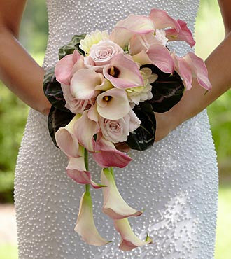 The FTD® Pink Cascade™ Bouquet - Beaudry Flowers